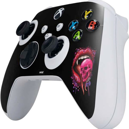 Vampire Skull Lollypop by Sarah Richter Xbox Series S Controller Skin